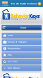 Mobile Screenshot of behaviorkeys.com